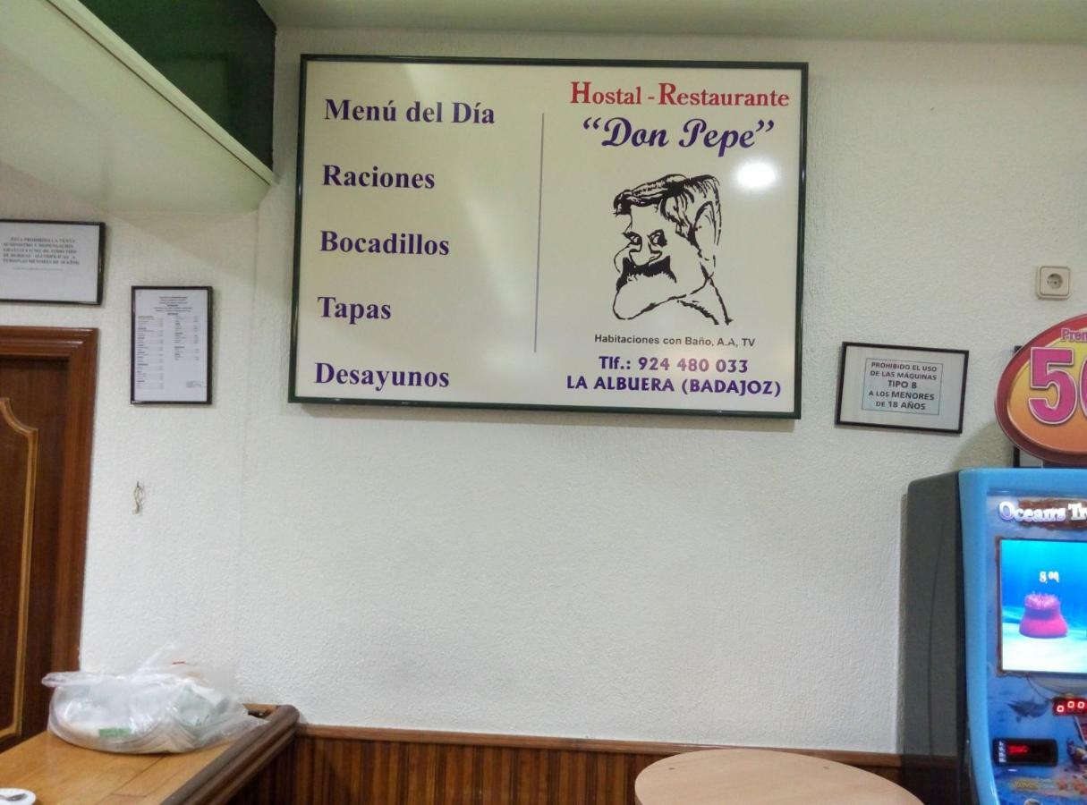 Hostal Don Pepe La Albuera Εξωτερικό φωτογραφία